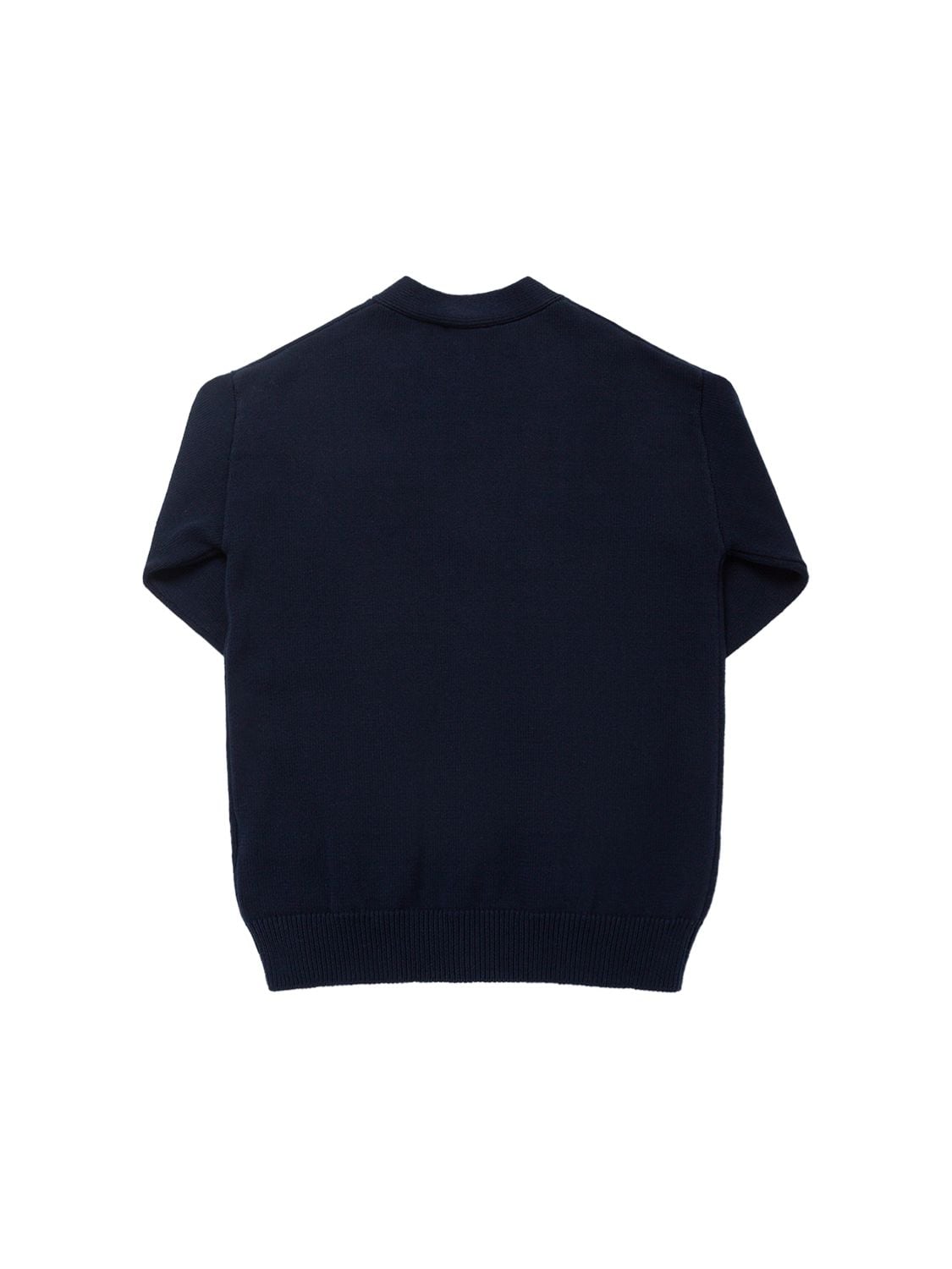 Shop N°21 Cotton Knit Cardigan In Navy
