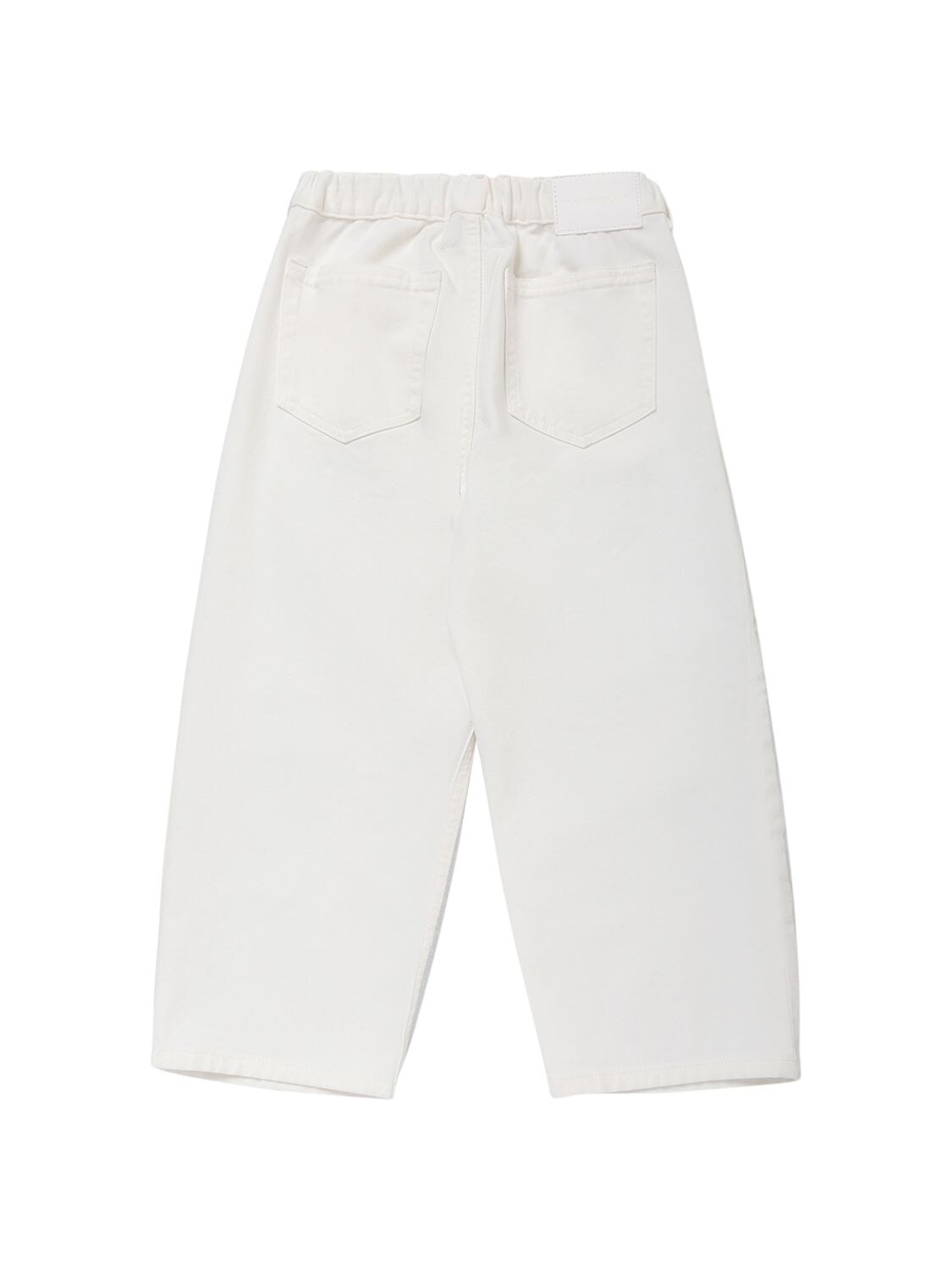 Shop Mm6 Maison Margiela Cotton Denim Jeans In White