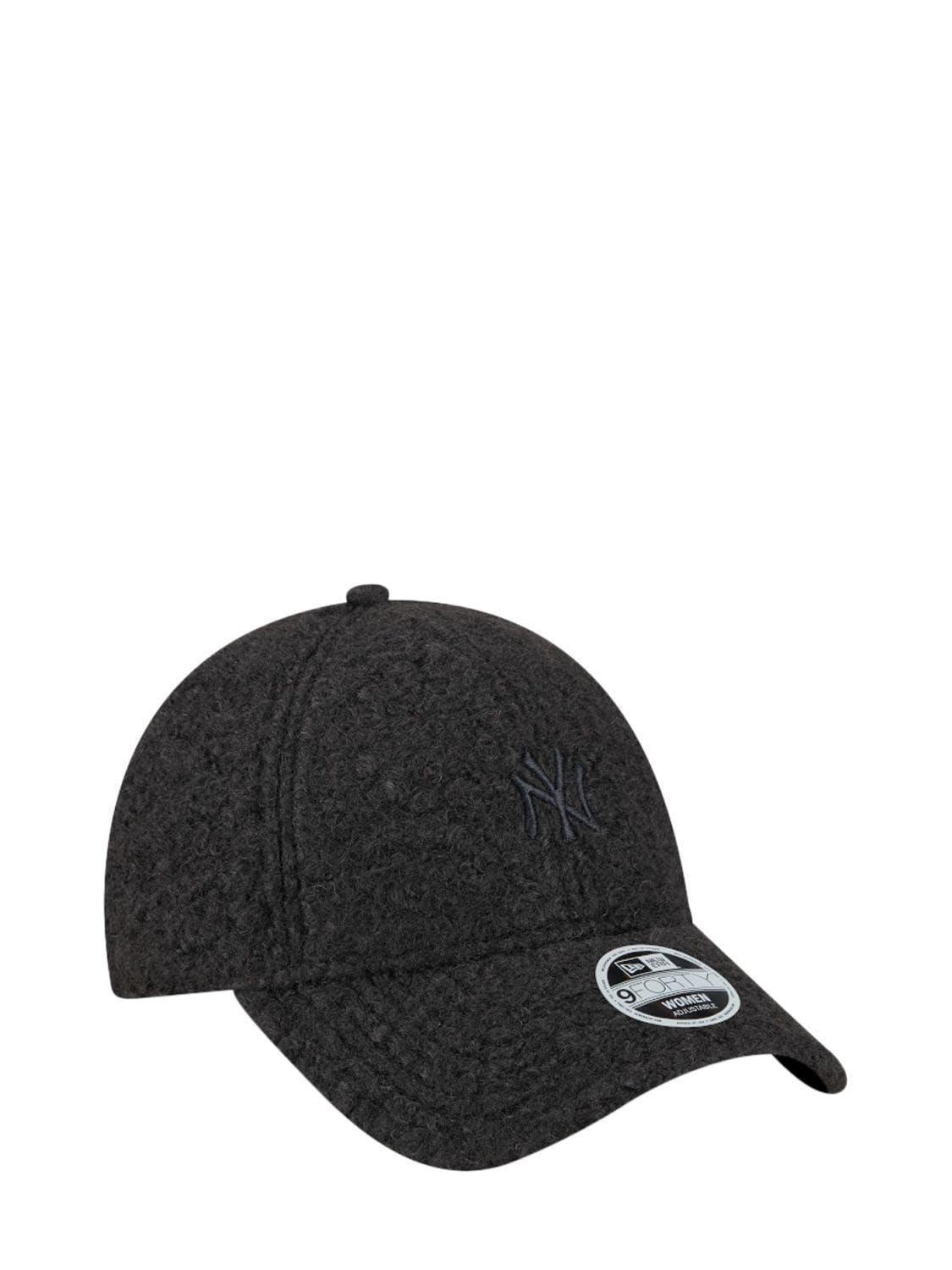 Shop New Era 9forty Ny Yankees Hypertexture Hat In Black