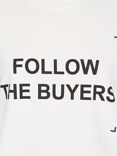 "FOLLOW THE BUYERS"纯棉卫衣展示图