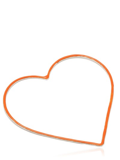 "UNTF BIG ORANGE HEART"项链展示图