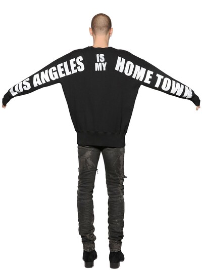 "LOS ANGELES IS MY HOME TOWN"卫衣展示图