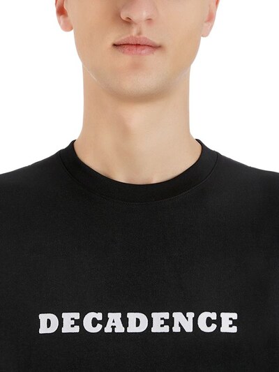"DECADENCE"厚织棉T恤展示图