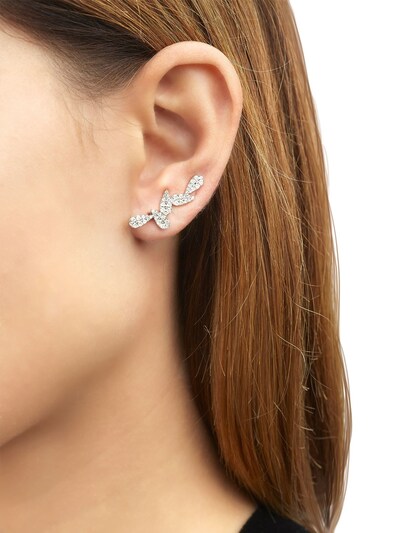"PEAR"钻石单耳环展示图