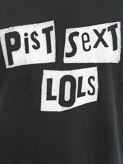 "PIT SEXT LOLS"平纹无袖T恤展示图