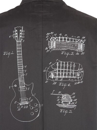 NUMBER (N)INE GUITAR BLUEPRINT WIND COAT展示图