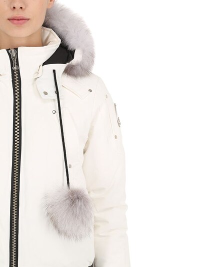 Fox Fur连帽夹克展示图