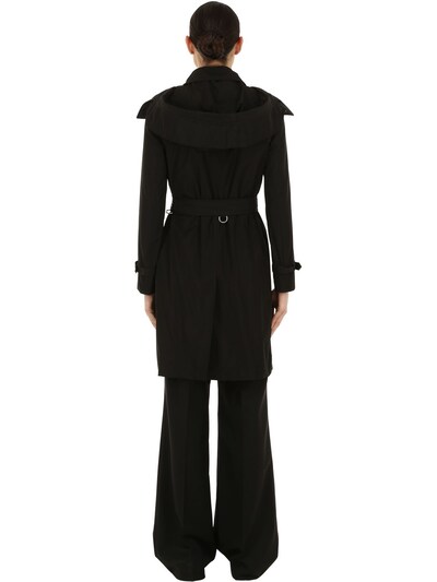 KENSINGTON HD LONG NYLON TRENCH COAT展示图