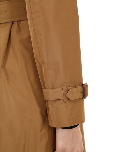 KENSINGTON HD LONG NYLON TRENCH COAT展示图