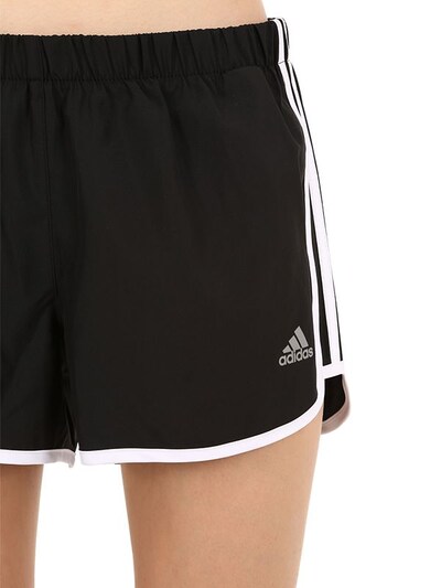 ADIDAS MARATHON 20 LOGO STRIPED SHORTS展示图