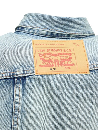 印花“LEVI'S”纯棉牛仔夹克展示图