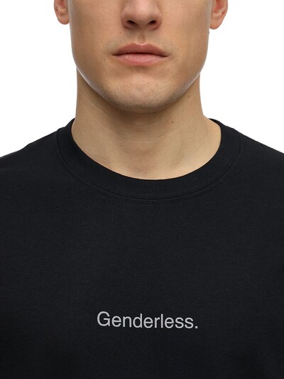 “GENDERLESS.”棉质T恤展示图