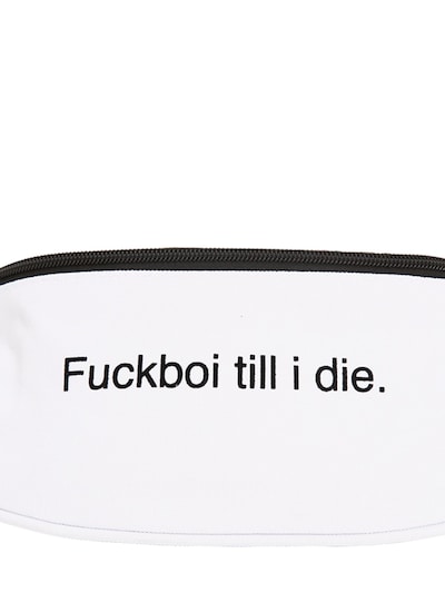 “FUCKBOI TILL I DIE”科技织物腰包展示图