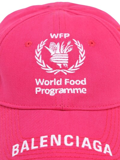 "WFP"印花纯棉棒球帽展示图