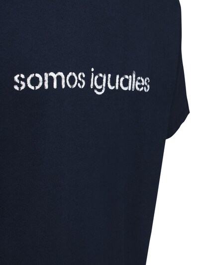 “SOMOS IGUALES”印花纯棉T恤展示图