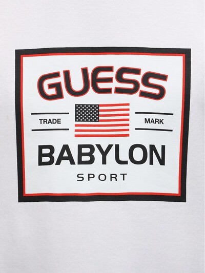 “BABYLON”LOGO混棉T恤展示图