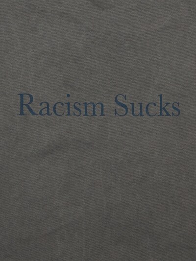 “RACISM SUCKS”印花托特包展示图