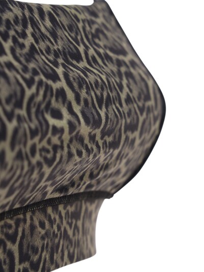 “MARIA”豹纹印花运动内衣展示图