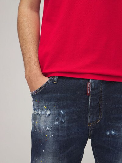 26.5厘米DAN COMMANDO棉质牛仔短裤展示图