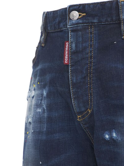26.5厘米DAN COMMANDO棉质牛仔短裤展示图