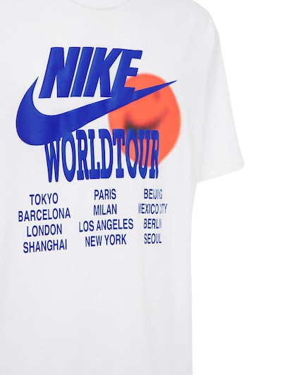 “WORLD TOUR”印花T恤展示图