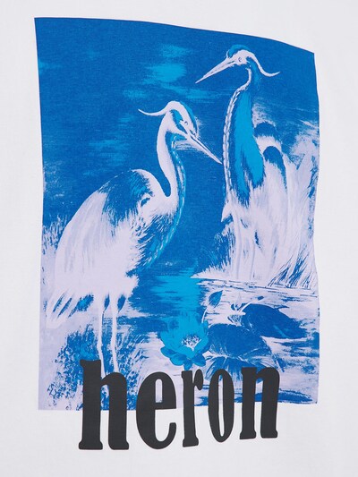 “HERONS”印花有机棉T恤展示图