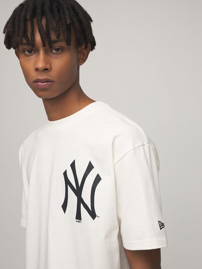 “NEW YORK YANKEES”LOGO棉质T恤展示图