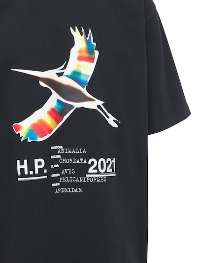 “HERON RAINBOW”印花平纹针织T恤展示图