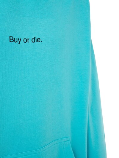 “BUY OR DIE”棉质连帽卫衣展示图