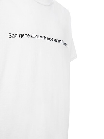 “SAD GENERATION”棉质T恤展示图