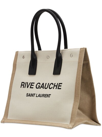 RIVE GAUCHE亚麻托特包展示图