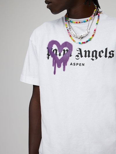 ASPEN HEART SPRAY COTTON JERSEY T-SHIRT展示图