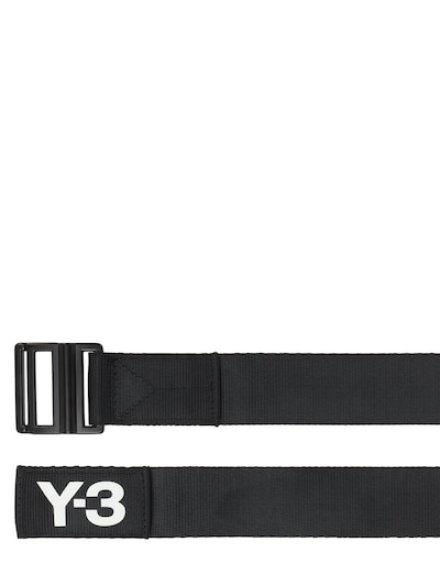 “Y-3”经典LOGO织物腰带展示图