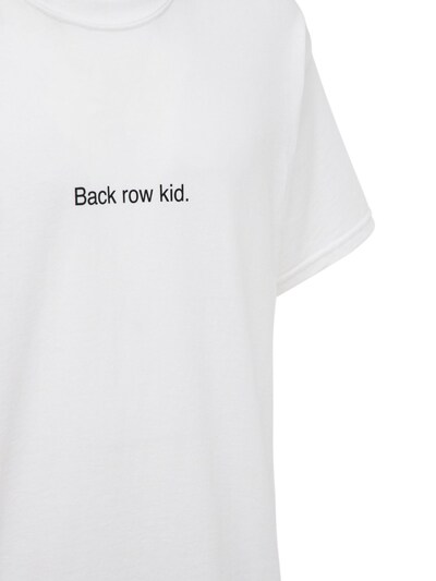 “BACK ROW KID”棉质T恤展示图