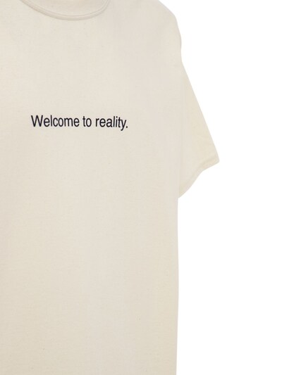 “WELCOME TO REALITY”棉质T恤展示图