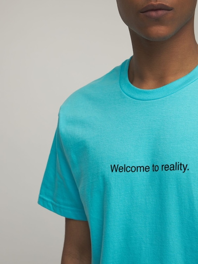 “WELCOME TO REALITY”棉质T恤展示图