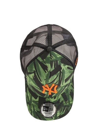 MLB CAMO NY YANKEES A-FRAME卡车司机帽展示图