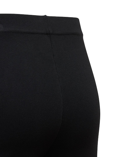 “LIA”粘胶纤维&尼龙脚蹬紧身裤展示图