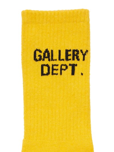 GALLERY DEPT LOGO罗纹袜子展示图