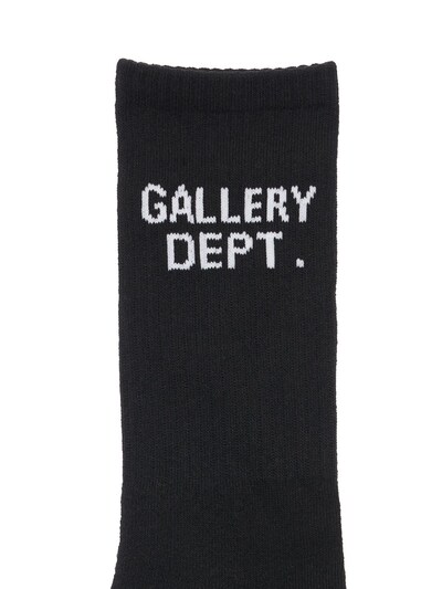 GALLERY DEPT LOGO罗纹袜子展示图