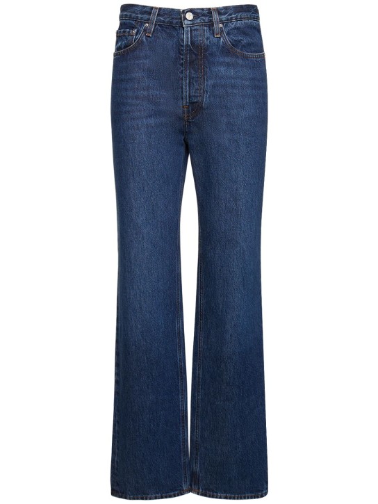 【TOTEME】ハイライズ ストレート ジーンズ ブラック Womens Denim Jeans – Totême – TOTEME