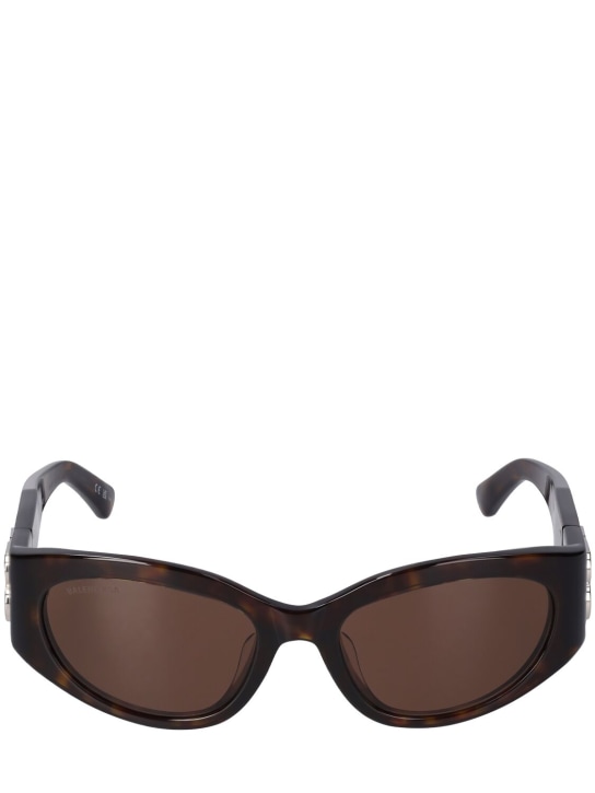 Balenciaga BB0324SK Round Sunglasses | Fashion Eyewear US