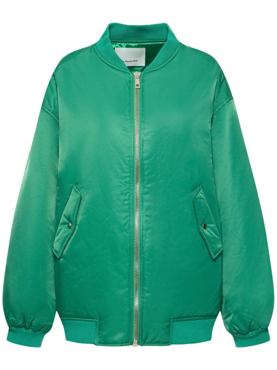 Teddy Quilted Jacket - Moss Green – The Frankie Shop