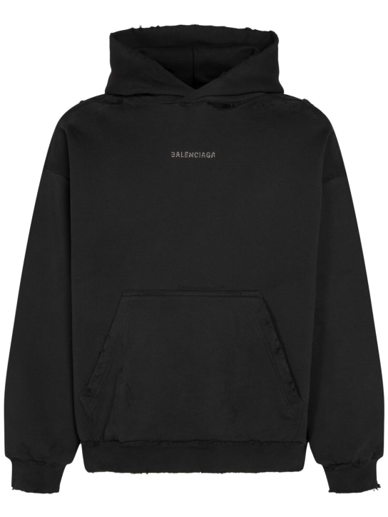 Balenciaga Caps Destroyed Hoodie | eBay
