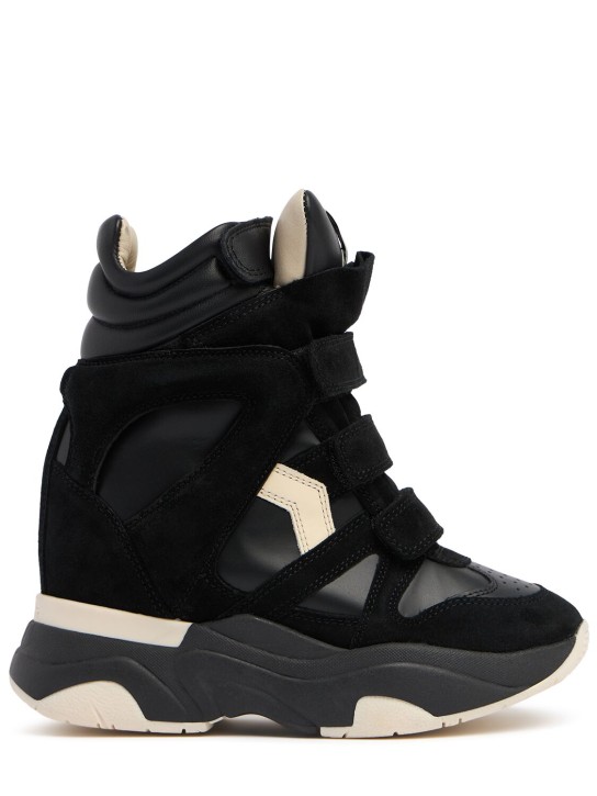 90mm balskee suede sneakers - Isabel Marant - Women  - Black - 35