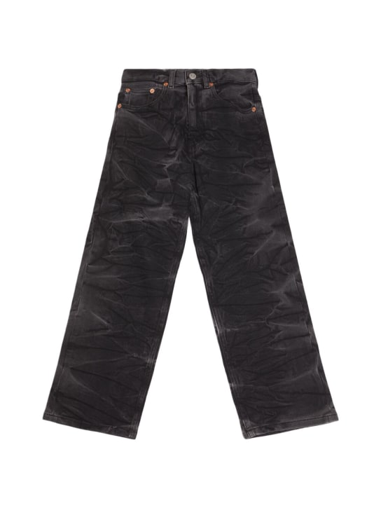 Jeans in denim di cotone stretch - MM6 Maison Margiela - Bambina  | Luisaviaroma