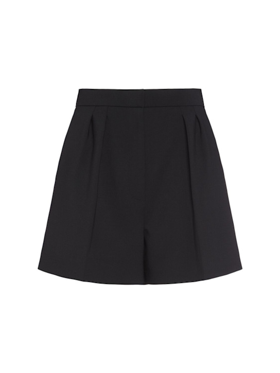 VIP【関税送料無料】希少 MAX MARA BLACK WOOL SHORTS Wool shorts black | Max Mara