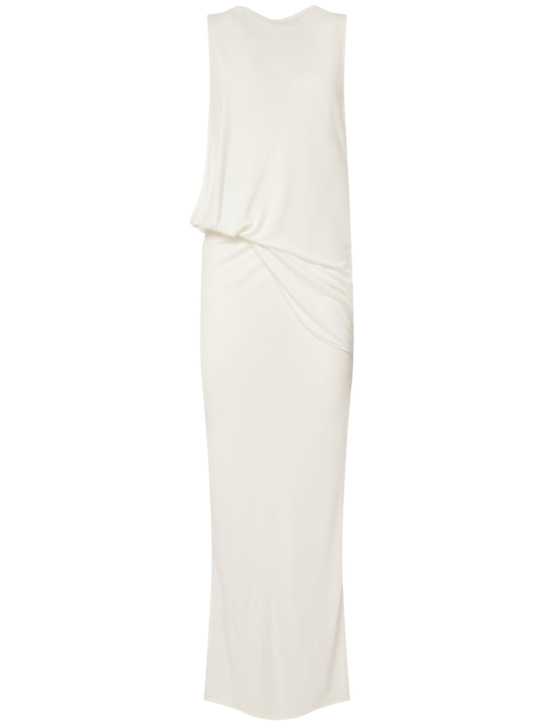 【JACQUEMUS】 La Robe Peplo Longue La robe peplo longue draped long dress - Jacquemus - Women