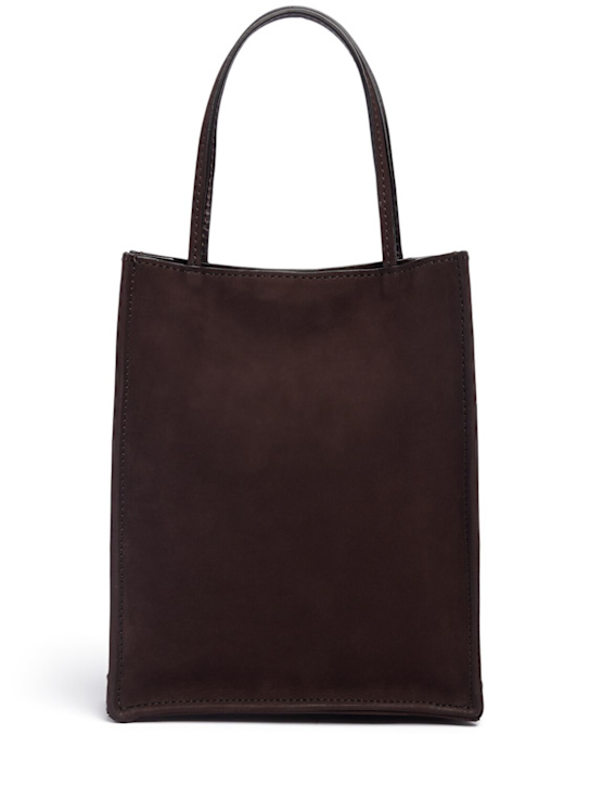 Small to go suede top handle bag - The Row - Women  | Luisaviaroma
