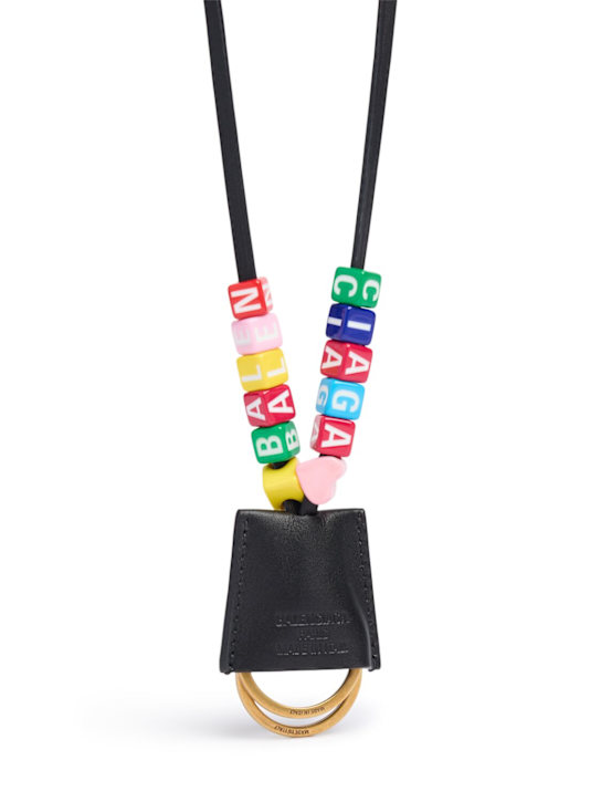 Rodeo leather key holder - Balenciaga - Women | Luisaviaroma Rodeo leather key holder - Balenciaga - Women | Luisaviaroma